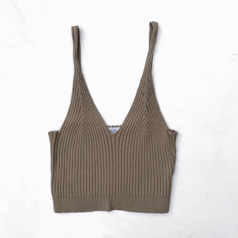 Beige Knit Cami